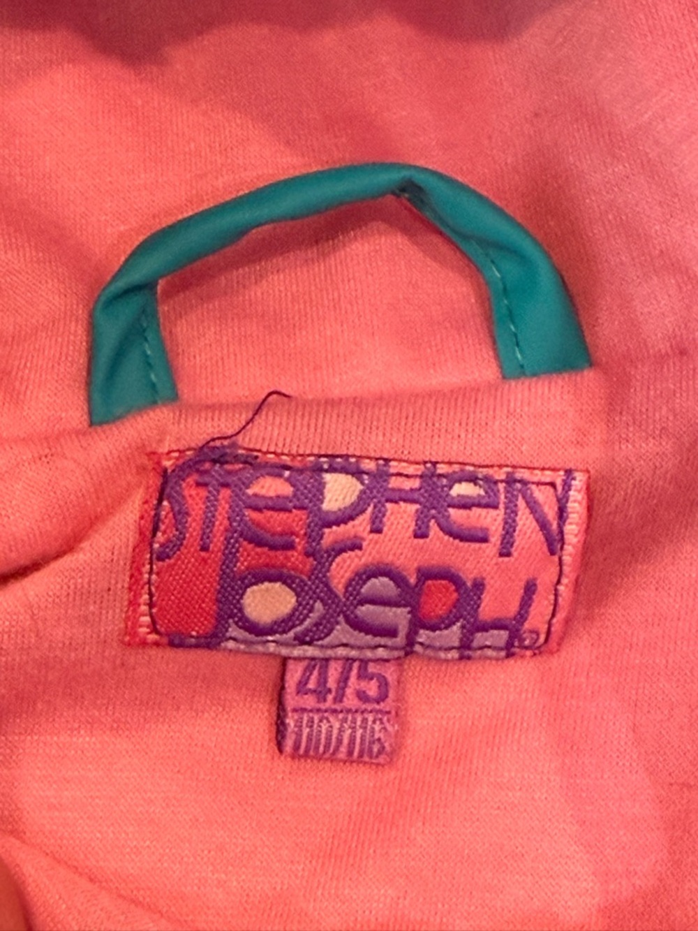 Stephen Joseph Mermaid Raincoat Blue & Pink - Picture 5 of 5